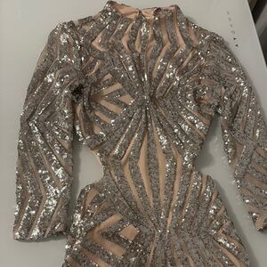 Elegant Sequin Dress